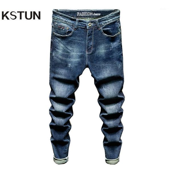 kstun slim fit jeans men stretch blue fashion mens brand jeans casual denim pants men's clothing male long trousers wholesale1
kstun slim fit jeans men stretch blue fashion mens brand jeans casual denim pants men's clothing male long trousers wholesale1