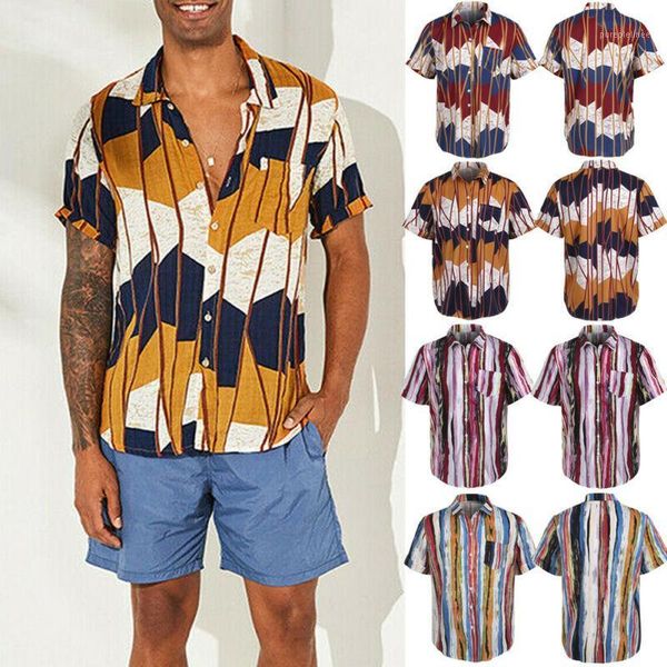 new men summer striped shirts casual loose print hawaiian shirts men male short sleeve fashion shirt clothing camisa plus size1, White;black
new men summer striped shirts casual loose print hawaiian shirts men male short sleeve fashion shirt clothing camisa plus size1, White;black