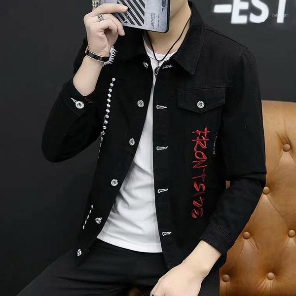 wholesale 2020 fashion casual denim clothing men's brand gown men's autumn casual jacket boys spring autumn korean denim jacket1, Black;brown
wholesale 2020 fashion casual denim clothing men's brand gown men's autumn casual jacket boys spring autumn korean denim jacket1, Black;brown