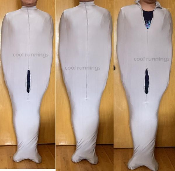 headless mummy three-way zipper lycra mummy zentai suit costumes sleeping bag with internal sleeves1, Black
headless mummy three-way zipper lycra mummy zentai suit costumes sleeping bag with internal sleeves1, Black