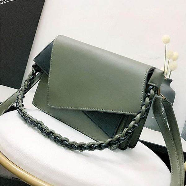 etaill fashion panelled women bags europe and america style knitting strap shoulder bag pu leather handbags flap messenger bags
etaill fashion panelled women bags europe and america style knitting strap shoulder bag pu leather handbags flap messenger bags