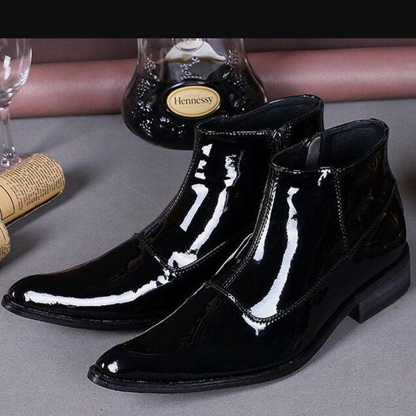 2020 winter waterproof men ankle-side big size genuine leather cowboy boots hnbg, Black
2020 winter waterproof men ankle-side big size genuine leather cowboy boots hnbg, Black