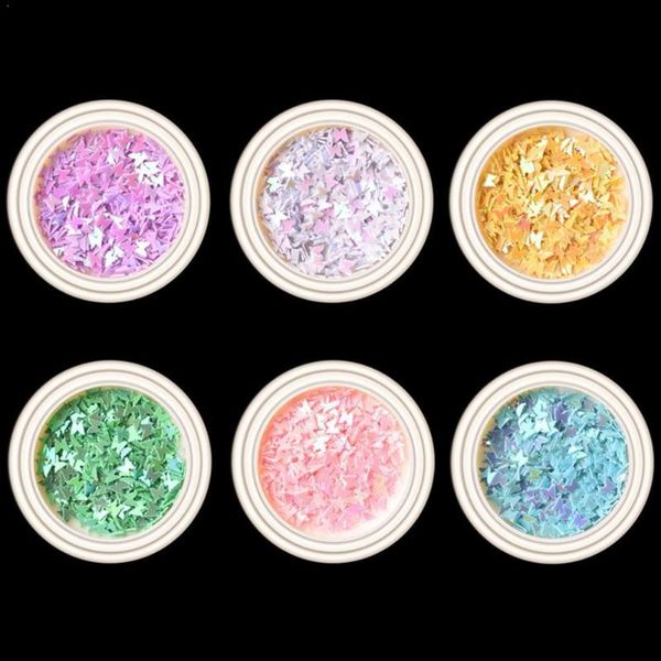 3d butterfly holographic nail sequins flakes sparkly flake chrome slices nails accessories sequin glitter art manicure buc3q2, Silver;gold
3d butterfly holographic nail sequins flakes sparkly flake chrome slices nails accessories sequin glitter art manicure buc3q2, Silver;gold