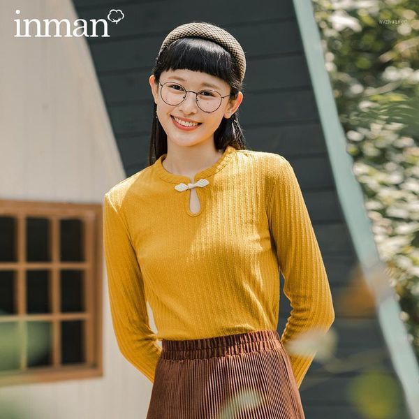 inman 2020 autumn winter new arrival elegant women chinese retro pankou fit shape comfortable cotton knitwear sweater1, White
inman 2020 autumn winter new arrival elegant women chinese retro pankou fit shape comfortable cotton knitwear sweater1, White