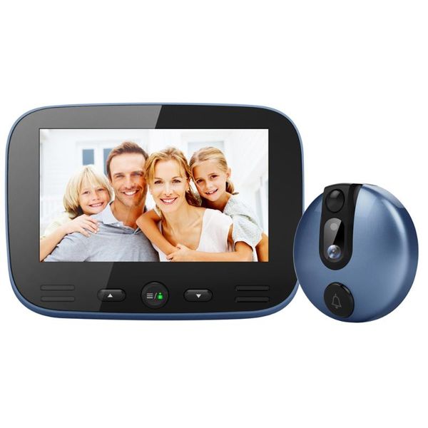 smart electronic cat eye 4.3 inch lcd colorful screen video doorbell camera viewer for night vision motion detection
smart electronic cat eye 4.3 inch lcd colorful screen video doorbell camera viewer for night vision motion detection