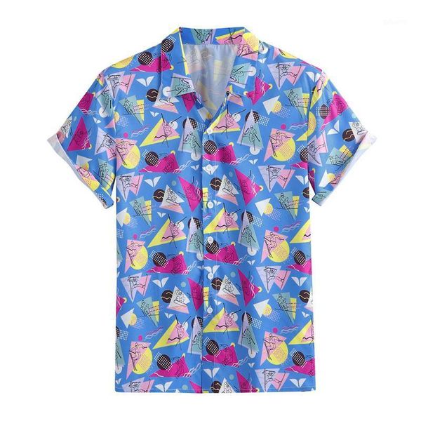klv short sleeve male shirt polyester tunic men's print button down shirt summer regular-fit drop shipping csv1, White;black
klv short sleeve male shirt polyester tunic men's print button down shirt summer regular-fit drop shipping csv1, White;black
