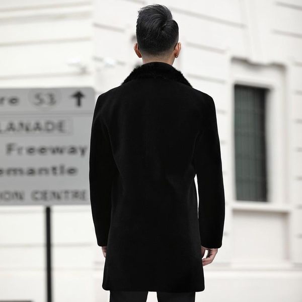 luxury real wool overcoat men winter warm single breasted collar outerwear casual business brand coat oversize 4xl1, Black
luxury real wool overcoat men winter warm single breasted collar outerwear casual business brand coat oversize 4xl1, Black