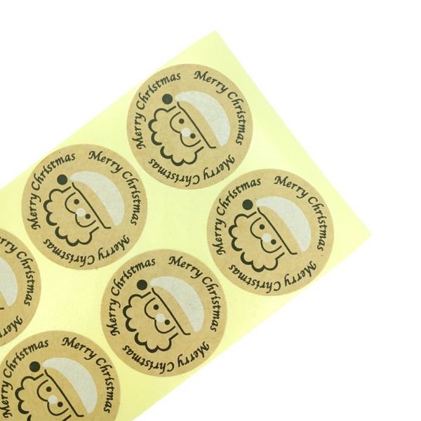 newchristmas diy kraft 100pcs/pack round sticker multipurpose paper classic label kid stationery stickers 6
newchristmas diy kraft 100pcs/pack round sticker multipurpose paper classic label kid stationery stickers 6