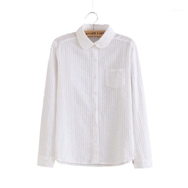 simple women solid pure blouses long sleeve pocket white good quality shirts school work office casual ladies clothing1
simple women solid pure blouses long sleeve pocket white good quality shirts school work office casual ladies clothing1