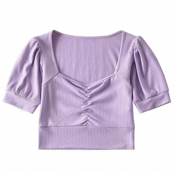 women's square neck bubble sleeve short navel coat 2020 pit stripe pleated court style short sleeve icz5g, White
women's square neck bubble sleeve short navel coat 2020 pit stripe pleated court style short sleeve icz5g, White