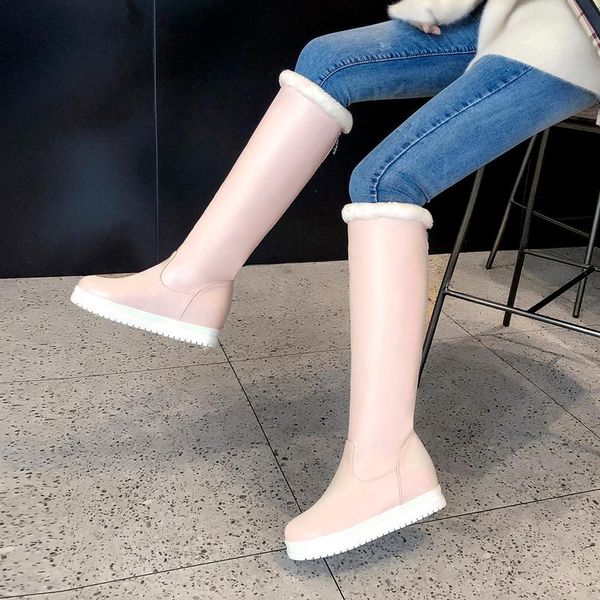 new winter boots flat boots heighten snow, Black
new winter boots flat boots heighten snow, Black