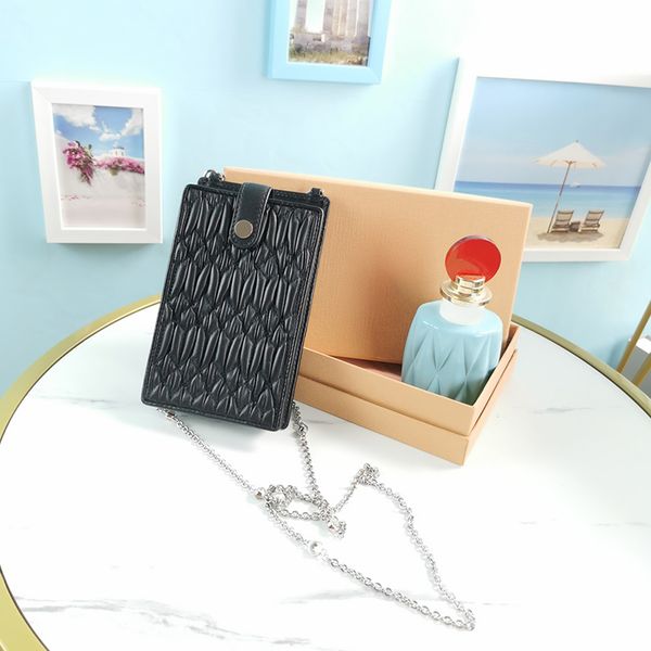 new mobile phone bags imported lamb skin inside the skin crystal chain long 5zh079slanting shoulder straps one card packer layer fashionbag
new mobile phone bags imported lamb skin inside the skin crystal chain long 5zh079slanting shoulder straps one card packer layer fashionbag