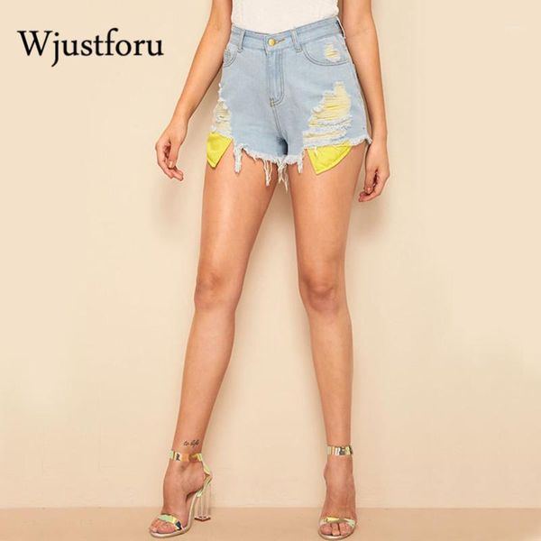 wjustforu fashion casual hole retro light blue short jeans women mid waist summer cotton breathable shorts slim bodycon jeans1
wjustforu fashion casual hole retro light blue short jeans women mid waist summer cotton breathable shorts slim bodycon jeans1