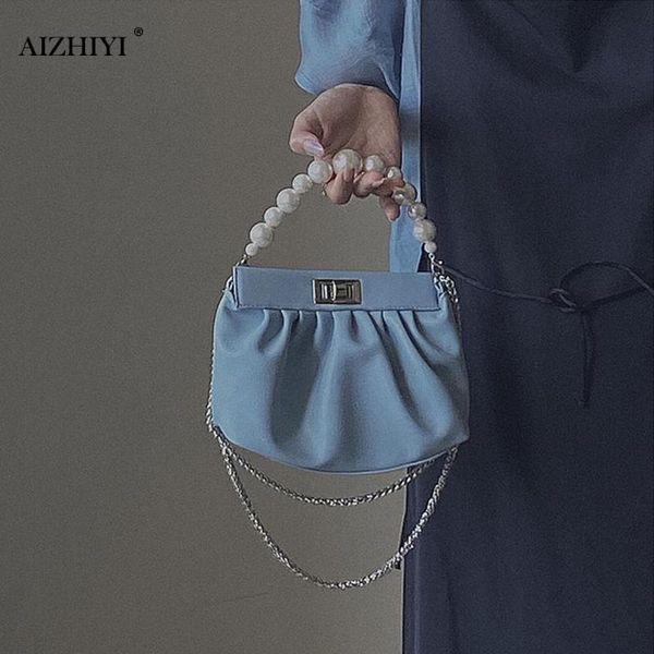 retro pearl chain crossbody bags handbags female leather cloud shoulder clutches fashion exquisite shopping bag
retro pearl chain crossbody bags handbags female leather cloud shoulder clutches fashion exquisite shopping bag