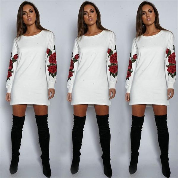fashion womens summer long sleeve casual blouse loose cotton shirt floral o neck puullover blusas, White
fashion womens summer long sleeve casual blouse loose cotton shirt floral o neck puullover blusas, White