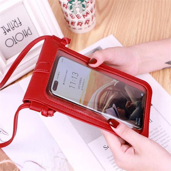 touch screen phone bag for women ladies transparent shoulder bag simple retro female student buckle pouch dropshipping 30#
touch screen phone bag for women ladies transparent shoulder bag simple retro female student buckle pouch dropshipping 30#