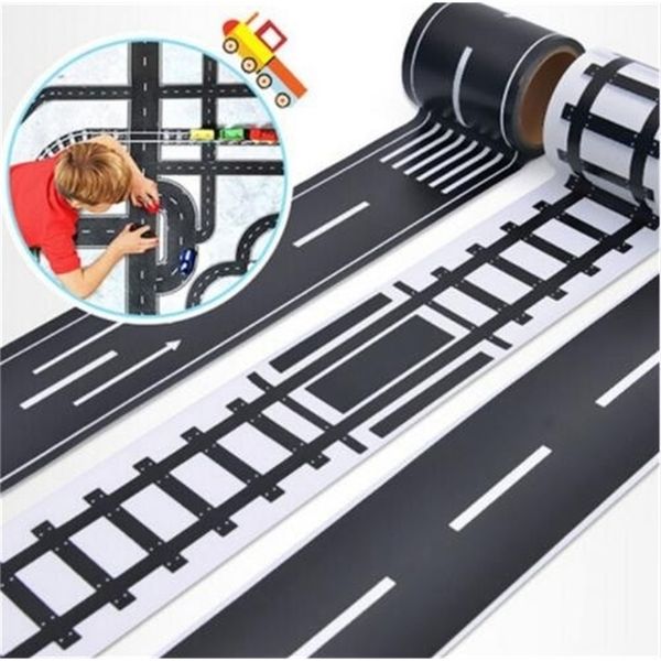 creative railway wide track traffic scene road adhesive masking paper tape diy design sticker kids toy car play
creative railway wide track traffic scene road adhesive masking paper tape diy design sticker kids toy car play