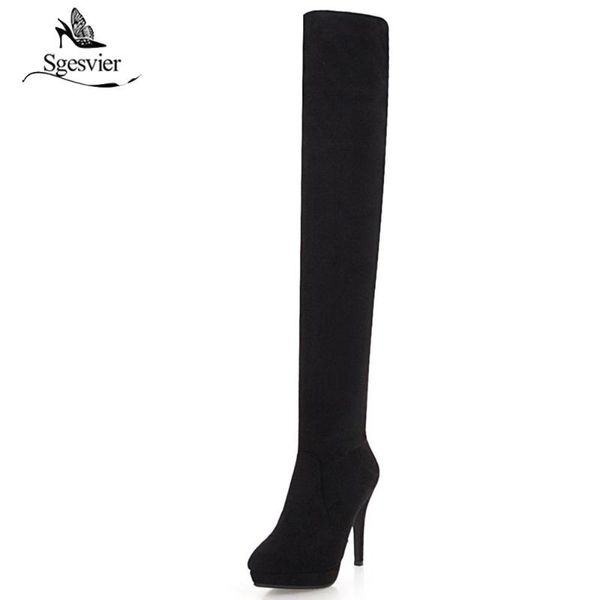 sgesvier 2020 women over the knee boots fashion pointed toe zip shoes woman high heels stretch boots plus size 32-43 ox669, Black
sgesvier 2020 women over the knee boots fashion pointed toe zip shoes woman high heels stretch boots plus size 32-43 ox669, Black