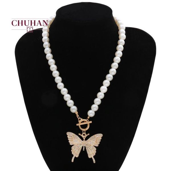 pendant necklaces chuhan jewelry personality retro butterfly necklace female business imitation pearl single layer ot button c330, Silver
pendant necklaces chuhan jewelry personality retro butterfly necklace female business imitation pearl single layer ot button c330, Silver