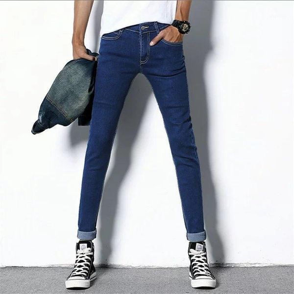 2020 men's stretch ankle jean slim blue strong fashion denim pants man slim fit clothes slight stretch jeans brand clothing1
2020 men's stretch ankle jean slim blue strong fashion denim pants man slim fit clothes slight stretch jeans brand clothing1