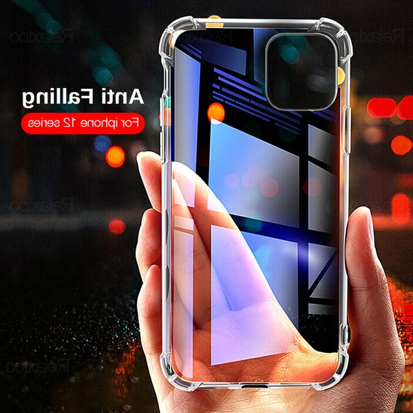 transparent case for iphone12 soft tpu anti-fall phone shell on iphone 12 mini pro max back cover
transparent case for iphone12 soft tpu anti-fall phone shell on iphone 12 mini pro max back cover