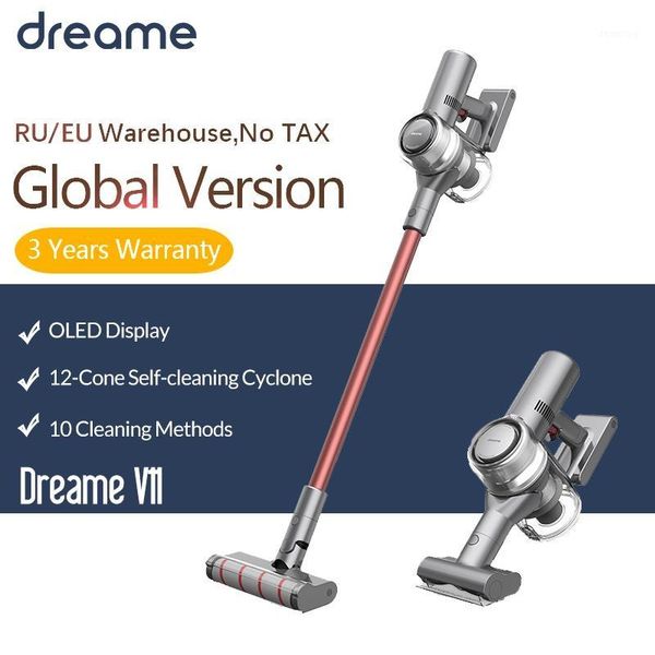 dreame v11 handheld wireless vacuum cleaner oled display 25000pa 150aw cordless cyclone filter cleaner home dust collector1
dreame v11 handheld wireless vacuum cleaner oled display 25000pa 150aw cordless cyclone filter cleaner home dust collector1