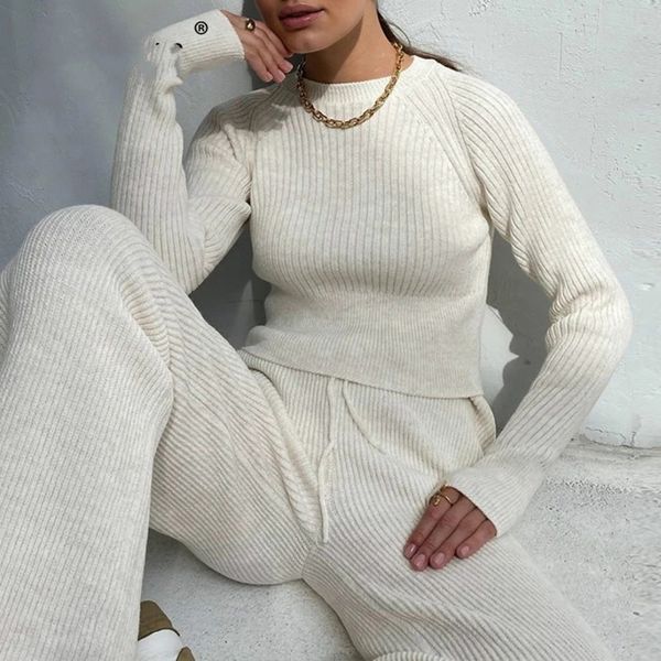 causual knitted sweater suit winter tracksuit women clothing 2020 two piece knitted pants warm set female long sleeve sportswear q1219, Black;white
causual knitted sweater suit winter tracksuit women clothing 2020 two piece knitted pants warm set female long sleeve sportswear q1219, Black;white