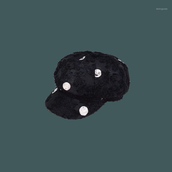 breathable octagonal hat summer sunscreen sun visor thin hat women polka dot lace beret women1, Blue;gray
breathable octagonal hat summer sunscreen sun visor thin hat women polka dot lace beret women1, Blue;gray