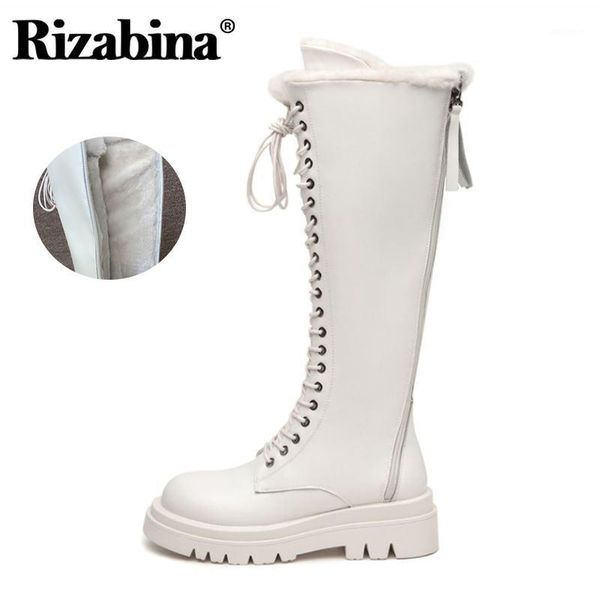 rizabina women knee boots warm fur fashion platform zipper winter shoes women high heel snow boot thick fur footwear size 34-431, Black
rizabina women knee boots warm fur fashion platform zipper winter shoes women high heel snow boot thick fur footwear size 34-431, Black