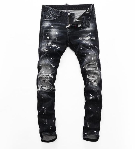 2021 mens designer jeans distressed ripped biker slim fit motorcycle biker denim for men s fashion mans black pants 20ss pour hommes, Blue
2021 mens designer jeans distressed ripped biker slim fit motorcycle biker denim for men s fashion mans black pants 20ss pour hommes, Blue