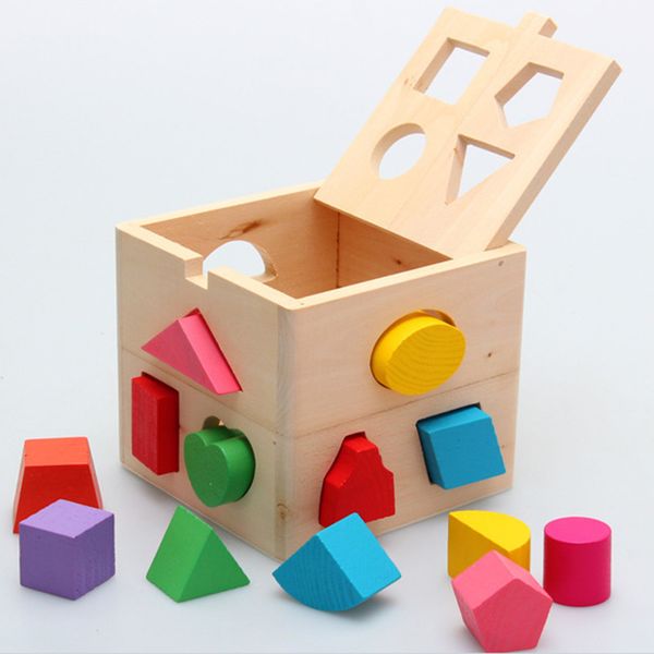 shape sorting cube classic wooden toy, developmental toy, easy-to-grip shapes, sturdy wooden construction 13/16/17 piece 5.5 h q1119
shape sorting cube classic wooden toy, developmental toy, easy-to-grip shapes, sturdy wooden construction 13/16/17 piece 5.5 h q1119
