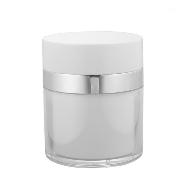 storage bottles & jars 2pcs makeup cream vacuum design bottle cosmetics containers for women girls ladies (50g)1
storage bottles & jars 2pcs makeup cream vacuum design bottle cosmetics containers for women girls ladies (50g)1