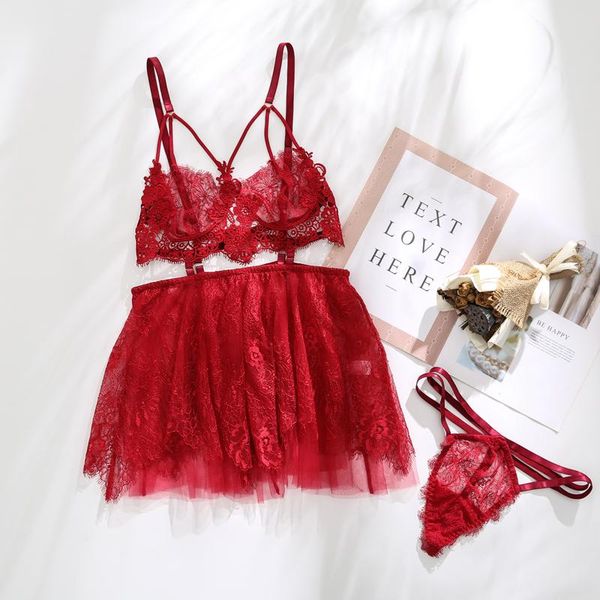 women's sleepwear japanese nightgown cute erotic lingerie lace night dress women spaghetti strap floral nightdress v-neck short, Black;red
women's sleepwear japanese nightgown cute erotic lingerie lace night dress women spaghetti strap floral nightdress v-neck short, Black;red