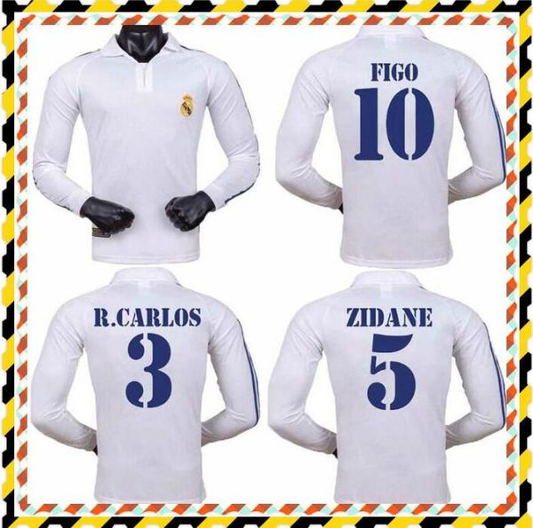 01 02 real home longsleeve soccer jersey zidane figo hierro raul morientes classic retro football shirt vintage jersey, Black;yellow
01 02 real home longsleeve soccer jersey zidane figo hierro raul morientes classic retro football shirt vintage jersey, Black;yellow