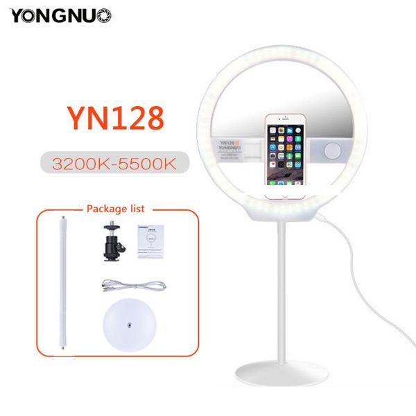flash heads yongnuo yn128 selfie ring light camera po studio phone 128 led 3200-5500k pography dimmable lamp ringlight
flash heads yongnuo yn128 selfie ring light camera po studio phone 128 led 3200-5500k pography dimmable lamp ringlight