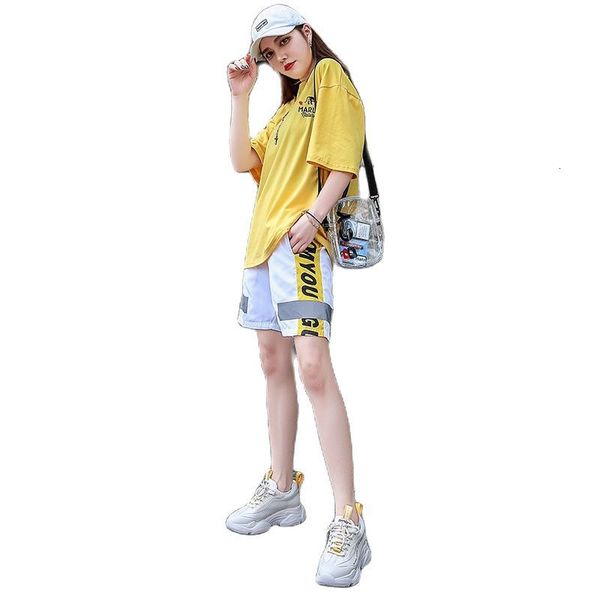 new hip-hop fashion suit women's clothes 2021 will see age reduction style short sleeve shorts casual sports set of two pieces 33jo, White
new hip-hop fashion suit women's clothes 2021 will see age reduction style short sleeve shorts casual sports set of two pieces 33jo, White