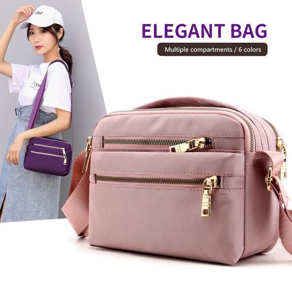 women nylon shoulder bag waterproof multi-pocket zipper bag luxury handbags diaper women crossbody bags bolsa feminina sac w700
women nylon shoulder bag waterproof multi-pocket zipper bag luxury handbags diaper women crossbody bags bolsa feminina sac w700