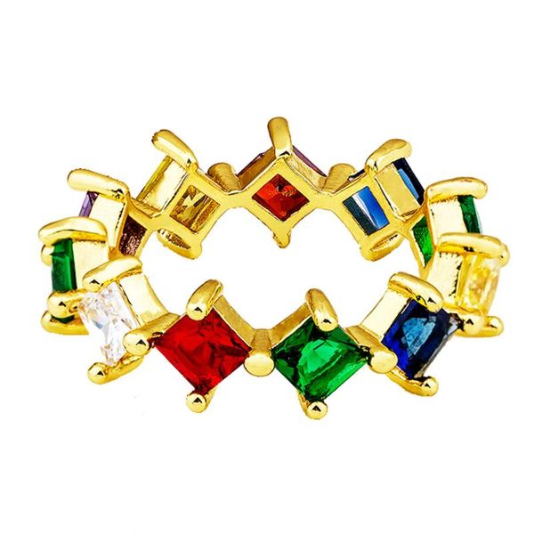 square rainbow cz gold color rings for women fashion engagement wedding bands charm rhinestone jewelry, Slivery;golden
square rainbow cz gold color rings for women fashion engagement wedding bands charm rhinestone jewelry, Slivery;golden