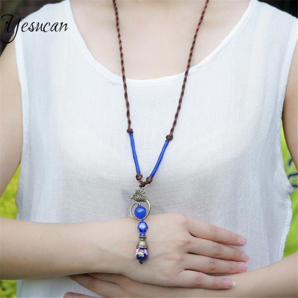 chinese style clothing accessories classical cloisonne fish circle beaded pendant necklace for women handmade trendy jewelry, Silver
chinese style clothing accessories classical cloisonne fish circle beaded pendant necklace for women handmade trendy jewelry, Silver