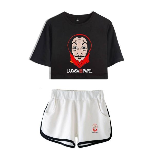 money heist la casa de papel house of paper 2d print leisure women two piece set shorts+lovely t-shirts clothes, Gray
money heist la casa de papel house of paper 2d print leisure women two piece set shorts+lovely t-shirts clothes, Gray