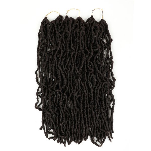 costume accessories darker brown curly faux locs crochet hair goddess locs synthetic braids extension for afro women 24 inch small dreadloc, Silver
costume accessories darker brown curly faux locs crochet hair goddess locs synthetic braids extension for afro women 24 inch small dreadloc, Silver