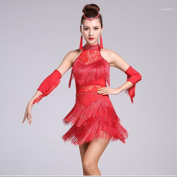 adult/children tassel latin dance dress women girls/lady cha cha/rumba/samba/tango/ballroom dance skirt latin performance wear11, Black;red
adult/children tassel latin dance dress women girls/lady cha cha/rumba/samba/tango/ballroom dance skirt latin performance wear11, Black;red