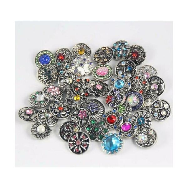100pcs retro 18mm snap button metal rhinestone mixed style snap chunk diy jewelry fit for noosa snap chunk but wmtmfp homes2007, Golden;silver
100pcs retro 18mm snap button metal rhinestone mixed style snap chunk diy jewelry fit for noosa snap chunk but wmtmfp homes2007, Golden;silver
