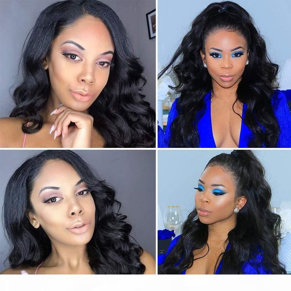 body wave lace front human hair wigs with hairline pre plucked baby hair for woman brazilian virgin hair body weave lace frontal wig, Black;brown
body wave lace front human hair wigs with hairline pre plucked baby hair for woman brazilian virgin hair body weave lace frontal wig, Black;brown