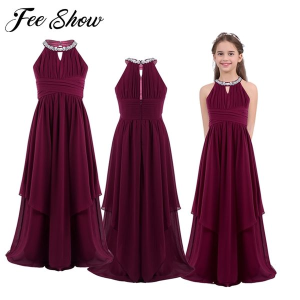 elegant flower girls dress children wedding party princess chiffon sequined halter dress girls clothes formal occasion dress t200709, Red;yellow
elegant flower girls dress children wedding party princess chiffon sequined halter dress girls clothes formal occasion dress t200709, Red;yellow