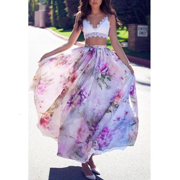 women chiffon boho floral jersey gypsy long maxi full skirt beach casual loose high waist skirts summer 2019, Black
women chiffon boho floral jersey gypsy long maxi full skirt beach casual loose high waist skirts summer 2019, Black