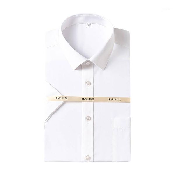 80s khmer liquid ammonia finishing summer white shirt short sleeve business men's shirt1, White;black
80s khmer liquid ammonia finishing summer white shirt short sleeve business men's shirt1, White;black