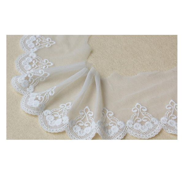 4meter/lot wide 13cm cotton +mesh lace trim grid flower embroidered fabric for sewing handmade sofa/dress hem accessor jllcqy
4meter/lot wide 13cm cotton +mesh lace trim grid flower embroidered fabric for sewing handmade sofa/dress hem accessor jllcqy