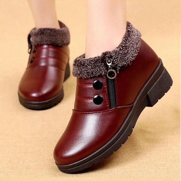 Women Boots 2020 Fashion Waterproof Snow Boots for Winter Shoes Women Casual Lightweight Ankle Warm Winter Soft Leather #zF4G, Black
Women Boots 2020 Fashion Waterproof Snow Boots for Winter Shoes Women Casual Lightweight Ankle Warm Winter Soft Leather #zF4G, Black