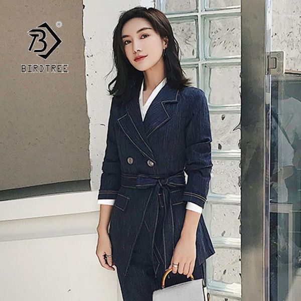 2020 autumn women's blazer pants suit full sleeve double-breasted sashes split design formal fashion elegant style s96975d1, White
2020 autumn women's blazer pants suit full sleeve double-breasted sashes split design formal fashion elegant style s96975d1, White